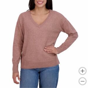 Lucky Brand Women’s V-Neck Sweater, M
